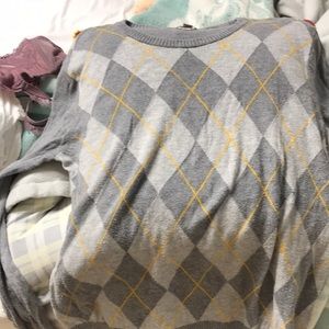 Target Merona Argyle sweater